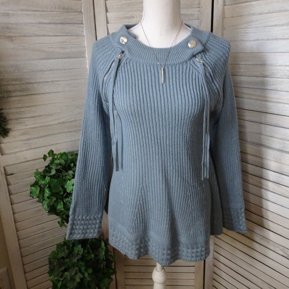 SKYE'S THE LIMIT Powder Blue Sweater